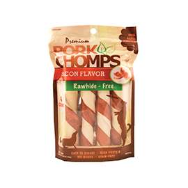 Scott Pet DT525 Dog Twist, Bacon 5.65 oz Bag