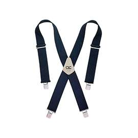 CLC Tool Works 110BLU Work Suspender, Nylon, Blue