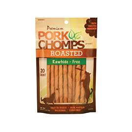 Scott Pet DT751 Dog Twist, Roasted Pork 5.3 oz Bag