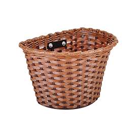 Kent 65226 Medium Bicycle Basket, Plastic, Brown