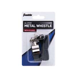 WHISTLE METAL W/LANYARD