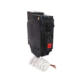 GE Industrial Solutions THQL1130GFTP Thermal Magnetic Feeder Circuit Breaker, 120 V, Non-Interchangeable Trip