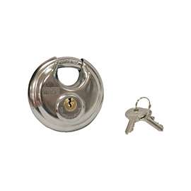 ProSource Shielded Security Lock, 2-3/4 In, 5 Pins, Stainless Steel