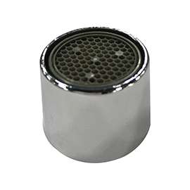 Boston Harbor Faucet Aerator, Female, Chrome, 0.75 In H X 0.99 In W X 0.99 In D