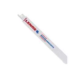 Lenox 20576800RG Reciprocating Saw Blade, Carbide Cutting Edge, Bi-Metal