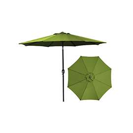Seasonal Trends Market Umbrella, 9 Ft H, Olive