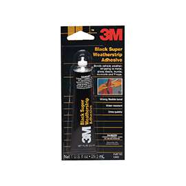 3M 03602 Weatherstrip Adhesive, 1 oz Tube