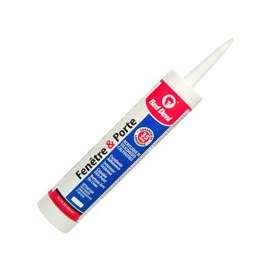 Red Devil 0111CA Siliconized Acrylic Caulk, White, 10.1 oz Cartridge