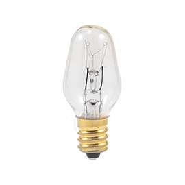 SYLVANIA 13543 Incandescent Lamp, 120 V, 7 W, Candelabra E12