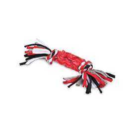 DOGZILLA 30890 Dog Toy, S, Snarl Tug Toy, Black/Red