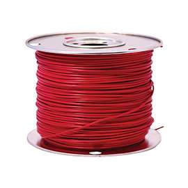CCI 55672123 Primary Wire, 10 AWG, 1-Conductor, 60 VDC, Copper Conductor, Red Sheath