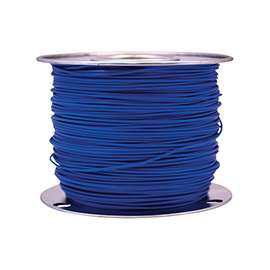 CCI 55671623 Primary Wire, 12 AWG, 1-Conductor, 60 VDC, Copper Conductor, Blue Sheath