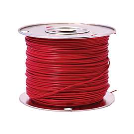 CCI 55671523 Primary Wire, 12 AWG, 1-Conductor, 60 VDC, Copper Conductor, Red Sheath