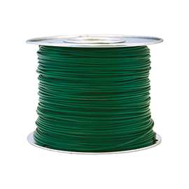 CCI 56421923 Primary Wire, 14 AWG, 1-Conductor, 60 VDC, Copper Conductor, Green Sheath