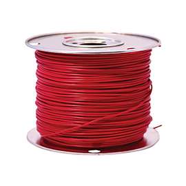 CCI 55668023 Primary Wire, 16 AWG, 1-Conductor, 60 VDC, Copper Conductor, Red Sheath