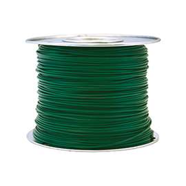CCI 55835023 Primary Wire, 18 AWG, 1-Conductor, 60 VDC, Copper Conductor, Green Sheath