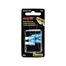 Bussman BP/ATC-15ID Blade Fuse, 15 A, 1 kA IR