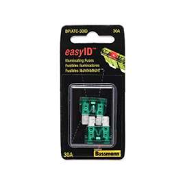 Bussman BP/ATC-30ID Blade Fuse, 30 A, 1 kA IR