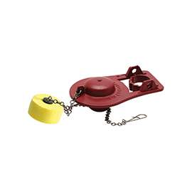 Fluidmaster 5051 Toilet Flapper, Red