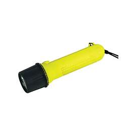 Dorcy 41-0093 Flashlight, LED Lamp, Alkaline Battery, Yellow