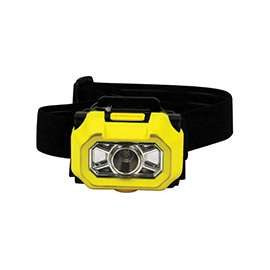 Dorcy 41-0094 Intrinsically Safe Headlight, LED Lamp, Alkaline Battery, 180 Lumens