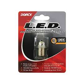 Dorcy 41-1644 Replacement Bulb, 6 V, LED Lamp