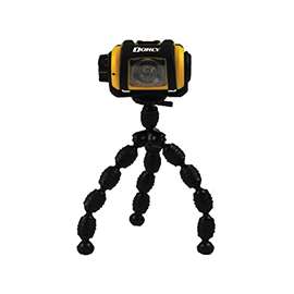 Dorcy 41-2614 Headlight, LED Lamp, Alkaline Battery, Yellow