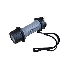 Dorcy 41-2602 Flashlight, LED Lamp, Gray