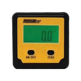 Johnson 1886-0000 Magnetic Digital Angle Locator, Alkaline Battery, LCD Display