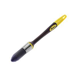 HYDE Richard Elegance 13425 Trim Brush, Soft-Grip Handle