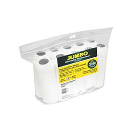 HYDE 94253 Paint Roller Cover, Acrylic Paint, 3/8 in Thick Nap, Microfiber Cover