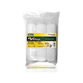 HYDE 99830-US Paint Roller Cover, Acrylic Paint, 3/8 in Thick Nap, Fabric Cover