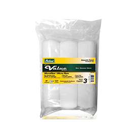 HYDE 99831-US Paint Roller Cover, Acrylic Paint, 1/2 in Thick Nap, Fabric Cover