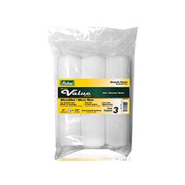 HYDE 98031-US Paint Roller Cover, Acrylic Paint, 1/2 in Thick Nap, Microfiber Cover