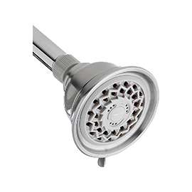Waterpik VAT-319E Shower Head, Brushed Nickel