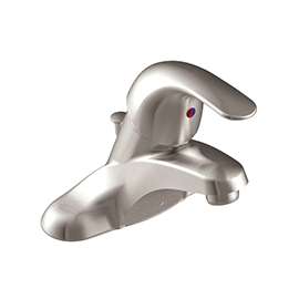 Moen Adler WSL84502SRN Bathroom Faucet, 1-Faucet Handle, 2 in H Spout, Metal, Brushed Nickel