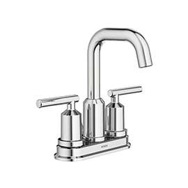 Moen Gibson WS84228 Bathroom Faucet, 2-Faucet Handle, 5-7/8 in H Spout, Metal, Chrome