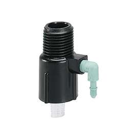 Orbit 67050 Manifold, 1/2 in Thread x 1/4 in Barb, 1-Port, Plastic