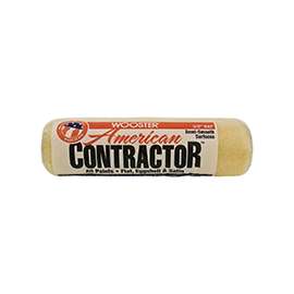 WOOSTER R562-9 Paint Roller Cover, 3/8 in Thick Nap, Fabric Cover