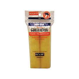 WOOSTER R566-6 1/2 Paint Roller Cover, 3/8 in Thick Nap