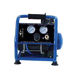 Wood INDUSTRIES Silent Series EA-2000 Air Compressor, 1 gal Tank