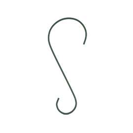 Perky-Pet 67 Rust-Resistant Hook, 35 lb Capacity, Metal, Garden Green, Powder-Coated
