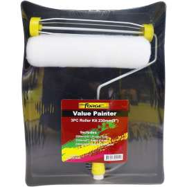 9"W Value Paint Roller Kit, 3 Pieces