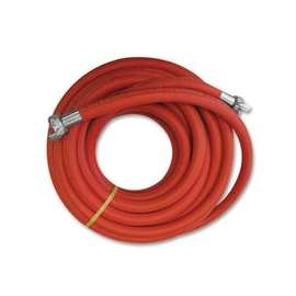 Jackhammer Air Hose Assemblies, 0.38 lb @ 1 ft, 1 1/4 in O.D., 3/4 in I.D., Red