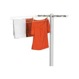 Honey-Can-Do DRY-01452 Drying Pole, 3 in OAW, 45-3/4 in OAD, Steel
