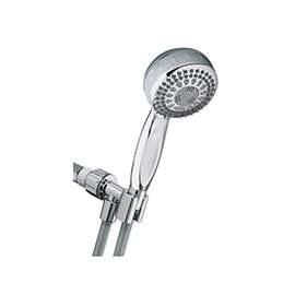 Waterpik TRS-553VBT Handheld Shower Head, 5-Spray Function, 60 in L Hose, Chrome