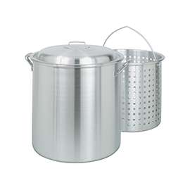 Bayou Classic 1000 Stock Pot, 100 qt Capacity, Aluminum