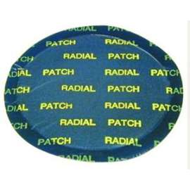 Tru-Flate 14-140 Large, Round Tire Patch, Rubber, For Automotive and Light-Duty Truck Tires and Radial Tires