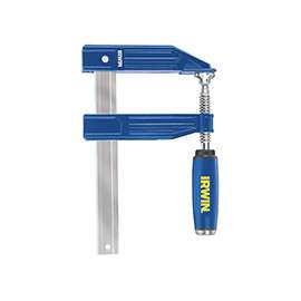 IRWIN QUICK-GRIP 223230 Heavy-Duty Bar Clamp, 30 in Max Opening, 4-7/8 in D Throat