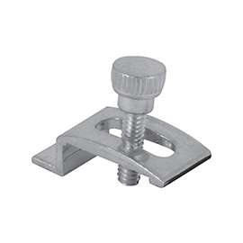 Prime-Line 165-4086 Storm Door Panel Clip, Aluminum
